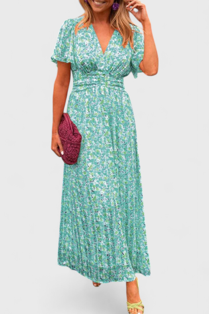 Aldara Robe Classique avec Décolleté en V