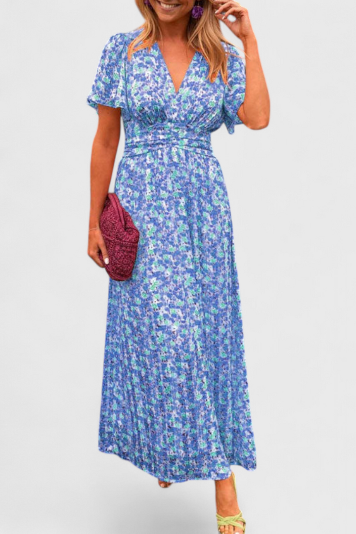 Aldara Robe Classique avec Décolleté en V