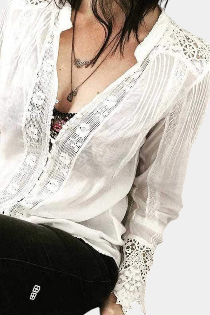 Blouse en Dentelle Bernelle